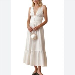 Jove Sleeveless Reformation Dress.